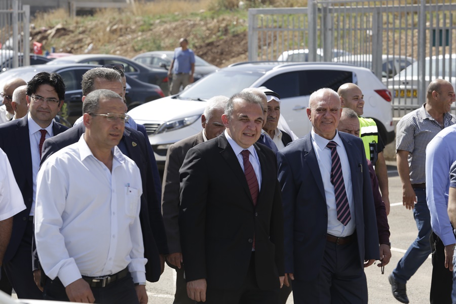لأول مرة: السفير التركي يزور مدرسة آفاق الثانوية كفرمندا
