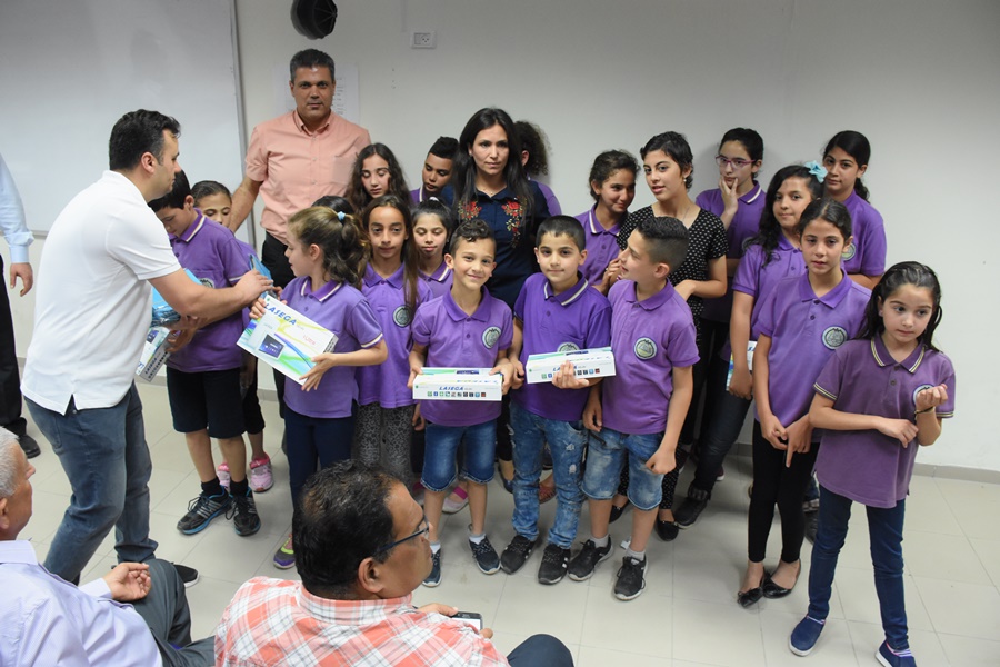 تكريم الطلاب الفائزين في مسابقة الرياضيات المنداوية الاولى