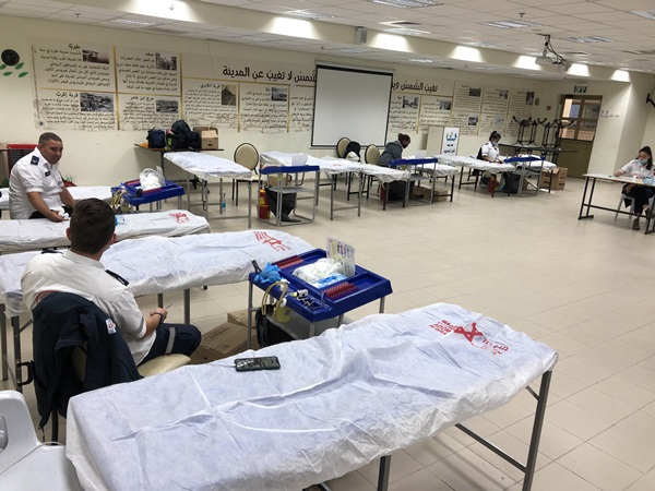 مدرسة آفاق الثانوية كفرمندا تنظم حملة التبرع بالدم