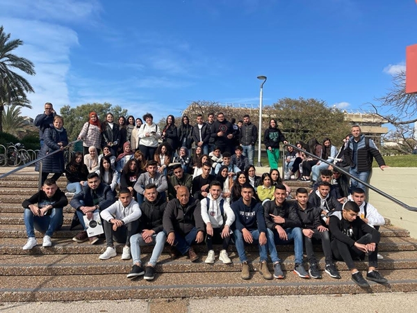 يوم توجيه اكاديمي لطلاب الصفّ الثّاني عشر في جامعة تل ابيب 